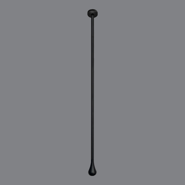 Matt Black Ceiling Mounted Basin Spout – Aquant India